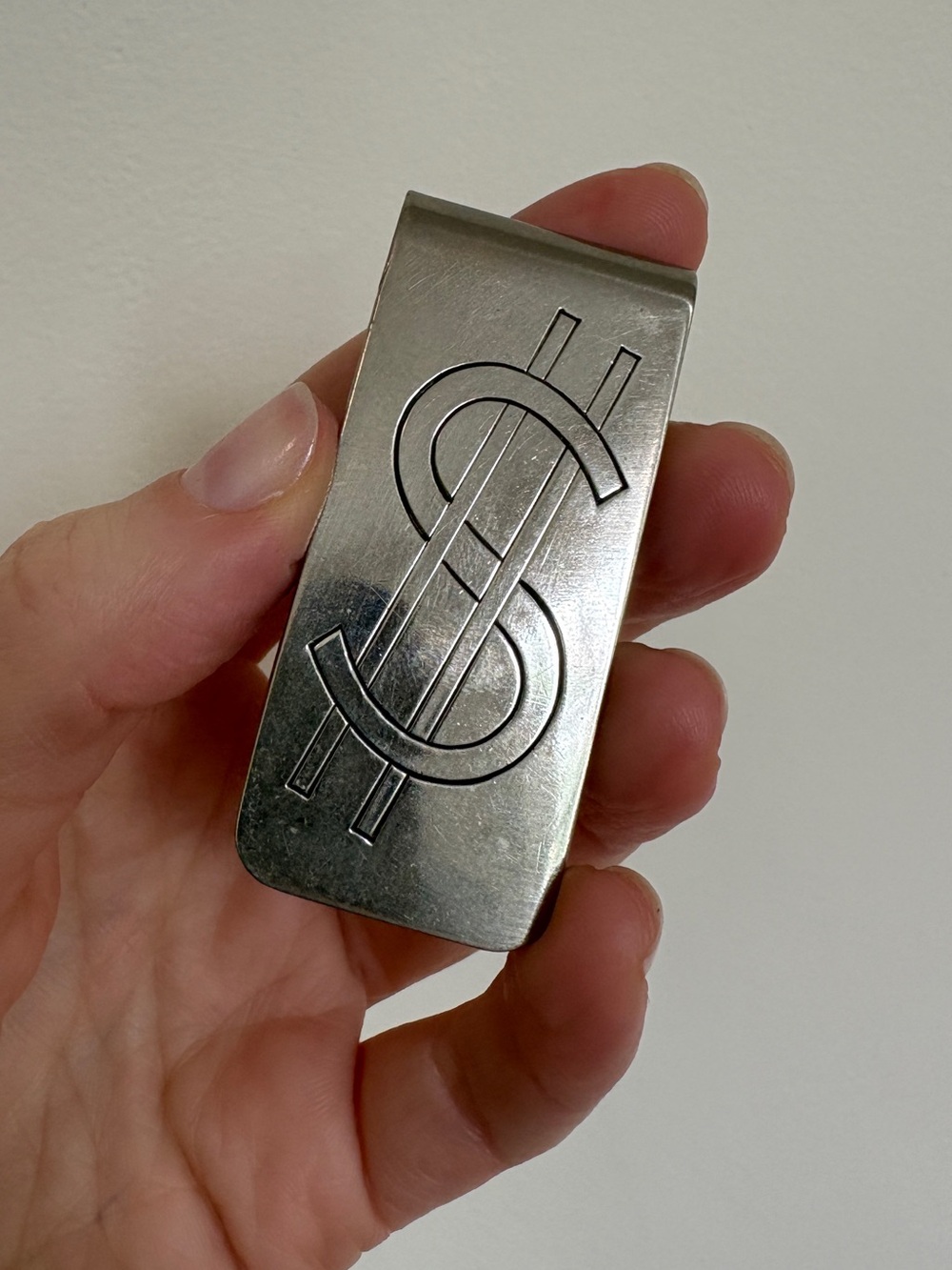 VTG Silver Money Clip
